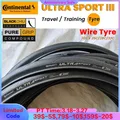 Continental Road Bike Tires of Wire 700 X 25 28 32 ULTRA SPORT III Speed Bicycle Tires 700 Steel