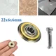 1PC 22mm Glass Ceramic Tile Rotary Bearing Wheel Replacement Alloy Ceramic Tile Cutter Tungsten