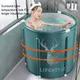 Portable Collapsible Bath Bucket Bathtub Large Capacity Bathroom Ice Bath Winter Shower Bathing