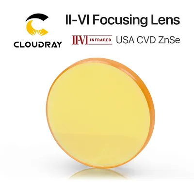Cloudray II-VI ZnSe USA CVD Focus Lens DIa. 19.05mm 20mm FL 50.8-101.6mm 2-4" for CO2 Laser