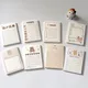 50 Sheets Cute Bear Memo Pad Decoration Notes Paper To Do List Notepad Daily Planner DIY Scrapbook