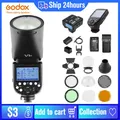 Godox V1 Flash V1S/V1N/V1C TTL Li-ion Round Head Camera Speedlight Studio Flash For Sony Nikon Canon