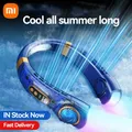 Xiaomi Hanging Neck Fan Portable Air Conditioner Type-C USB Rechargeable Air Cooler 5 Speed Electric