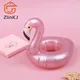 Mini Inflatable Flamingo Pool Float Toys Drink Float Cup Holder Party Toys
