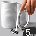 5 Rolls Double Sided Adhesive Tapes Home Office Supplies 8m Length Strong Adhesive Tape for Students