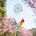 Hanging Crystal Lighting Ball Pendant DIY Tree Of Life Pendant Crystal Ball Sun Catcher Crystal Ball