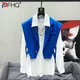 PFHQ 2023 New Niche Design Suit Collar Waistcoat Men's Fashion Folding Wear High Quality Original