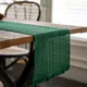 Gerring Green Table Runner Vintage Wedding Decoration Table And Room Tablecloth Elegant Table