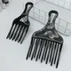 1 pc Afro Comb Wide Teeth Brush Pick Comb Fork Hairbrush Insert Hair Pick Comb Plastic Gear Comb