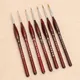 7Pcs Professional Sable Hair Paint Brush Set - Miniature Art Brushes for Drawing Gouache Oil