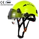 Construction Safety Helmet With Visor Built In Goggles For Engineer ABS Hard Hat ANSI Industrial