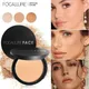 FOCALLURE 9 Colors Pressed Powder Waterproof Long-lasting Full Coverage Face Compact Setting Powder