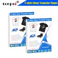 A3 A4 T shirt Heat Transfer paper for light / dark color 100% Cotton Fabrics Cloth inkjet Printing