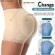 Women 4pcs Pads Hip Enhancers Fake Ass Butt Lifter Shapers Control Panties Padded Slimming Underwear