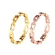 Chain Ring Stainless Steel Rings For Men Women's Rings Geometry Ring Finger Gold Silver Color Ring