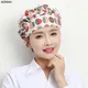 Cute Elastic Kitchen work Hats Restaurant Breathable chefs hat Hotel Cooking Accessories Cap Women