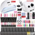 Manicure Set for Nail Extensions Gel Nail Polish Set Acrylic Kit Poly Nail Gel Set With UV LED Nail