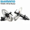 SHIMANO TX505 TX506 RT10 160mm Hub Rotor 8 9 10 SPEED MTB Mountain Bike Center Lock 32 Hole Bead