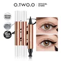 O.TWO.O Black Eye Liner Stamp Eyeliner Pencil Waterproof Smudge-proof Liquid Eyeliner Easy Cat Eye