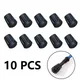 10 Pcs Outdoor Mountain-Climbing Hiking Trekking Pole Walking Stick Head Replacement Tips Protector