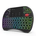 Mini keyboard Rii X8 2.4GHz Wireless keyboard with Touchpad Backlit for PC/Android TV box/IPad