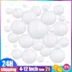 20/30/50/60pcs Mixed 4-12'' Wedding Lantern Elegant White Chinese Paper Lanterns Ball Lampion