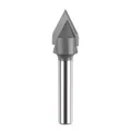 1PC V Bit end mill 3D Router Bits tungsten steel V Shape Chamfer End Mills Woodworking router bit，60