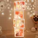 Baby Shower Decoration Transparent Name Balloon Box Frist 1st Birthday Boy Girl Party Babyshower