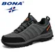 BONA New Arrival Hiking Shoes Man Mountain Climbing Shoes Outdoor Trainer Footwear Men Trekking