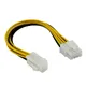4 pin Male To 8 pin Female 4Pin To 8Pin Lead Extension to CPU Power Converter cable Supplies ATX