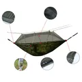 Portable Outdoor Camping Hammock 1-2 Person Go Swing With Mosquito Net Hanging Bed Ultralight