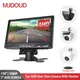 MJDOUD AHD Car Monitor with Rear View Camera for Parking 1080P Night Vision 24V Car Rear Camera