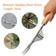 Steel Root Extractor Wooden Hand Weeder Removal Machine Weed Puller Garden Grass Puller Long Handle