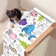 Children Coloring Drawing Paper Roll Toy DIY Painting Drawing Color Filling Paper Drawing Paper Roll