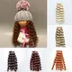 1pcs 20*100cm Screw Curly Hair Extensions for All Dolls DIY Hair Wigs Heat Resistant Fiber Hair