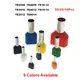 50/25/10Pcs Dual Wire Tube Insutated Cord End Crimp Terminals TE2508~TE16-14 Double Electrical Cable