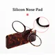 clip nose mini reading glasses men women readers glasses prescription glasses without sideburns