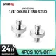 SmallRig 1/4 inch Male to 1/4 inch Male Threaded Screw Adapter (Pack of 2) Camera Rig - 0828