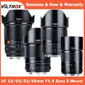 Viltrox 13mm 23mm 33mm 56mm F1.4 Sony E Mount Ultra Wide Angle APS-C AF Lens for Sony E-Mount ZV-E10