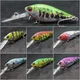 wLure Crankbait Fishing Lure 7g 5cm Lightweight Deep Water Diver 3-4 Meters Tight Fast Wobble Epoxy