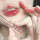 Cherry Pink Lip Plumper Gloss Crystal Jelly Oil Lip Tint Korean Long-lasting Waterproof Lipstick