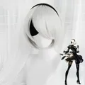 High quality YoRHa No.2 Type B 2BYoRH 2A 9S 2B wig Cosplay Wig NieR:Automata Costume Play Wigs