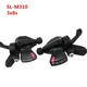 3x8 Speed Shift Lever Trigger Shifter Right Left Derailleur for Acera Shimano SL-M310 Mountain