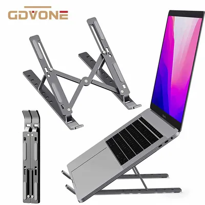 Portable Laptop Stand Aluminum Notebook Holder Foldable 10 To 15.6 Inches Laptop Bracket for Macbook