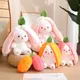 Bunny Plush Toys Cute Strawberry Of Rabbits Stuffed Animal Kawaii Bunny Baby Plushie Soft Hugging