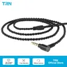 TRN A1 Earphone Cable A High-Quality Affordable Option for Audiophiles MMCX 2 PIN 0.75 for KZ TRN