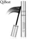 Qibest Silver Tube Waterproof Mascara Make Long & Curl Eyelashes Not Dizzy Easy To Remove Black