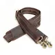 High Quality Crazy Horse Leather Shoulder Strap Genuine Leather Straps For Travel Bag Briefcase Bag