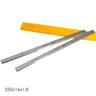 "1 Pair 330mm HCS Thickness Wood Planer Blade Knife 330x16 x1.8mm for 13"" Thickness Planer"