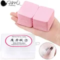 180/540Pc Lint Free Eyelash Extension Glue Remover Adhesive Wipes Lash Glue Cleaning Cotton Pad Nail